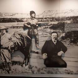 Roosevelt war nach dem Tod seiner Frau und Mutter (am gleichen Tag) hier zur Erholung.