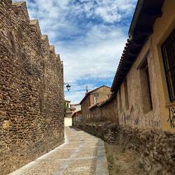 Leon's medieval wall.