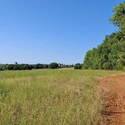 De kleur van de aarde is Siena. Net als de stad waar ik heen wandel.