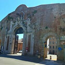 Ik loop de stad letterlijk binnen.
