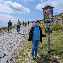 Übertritt auf tschechisches Gebiet