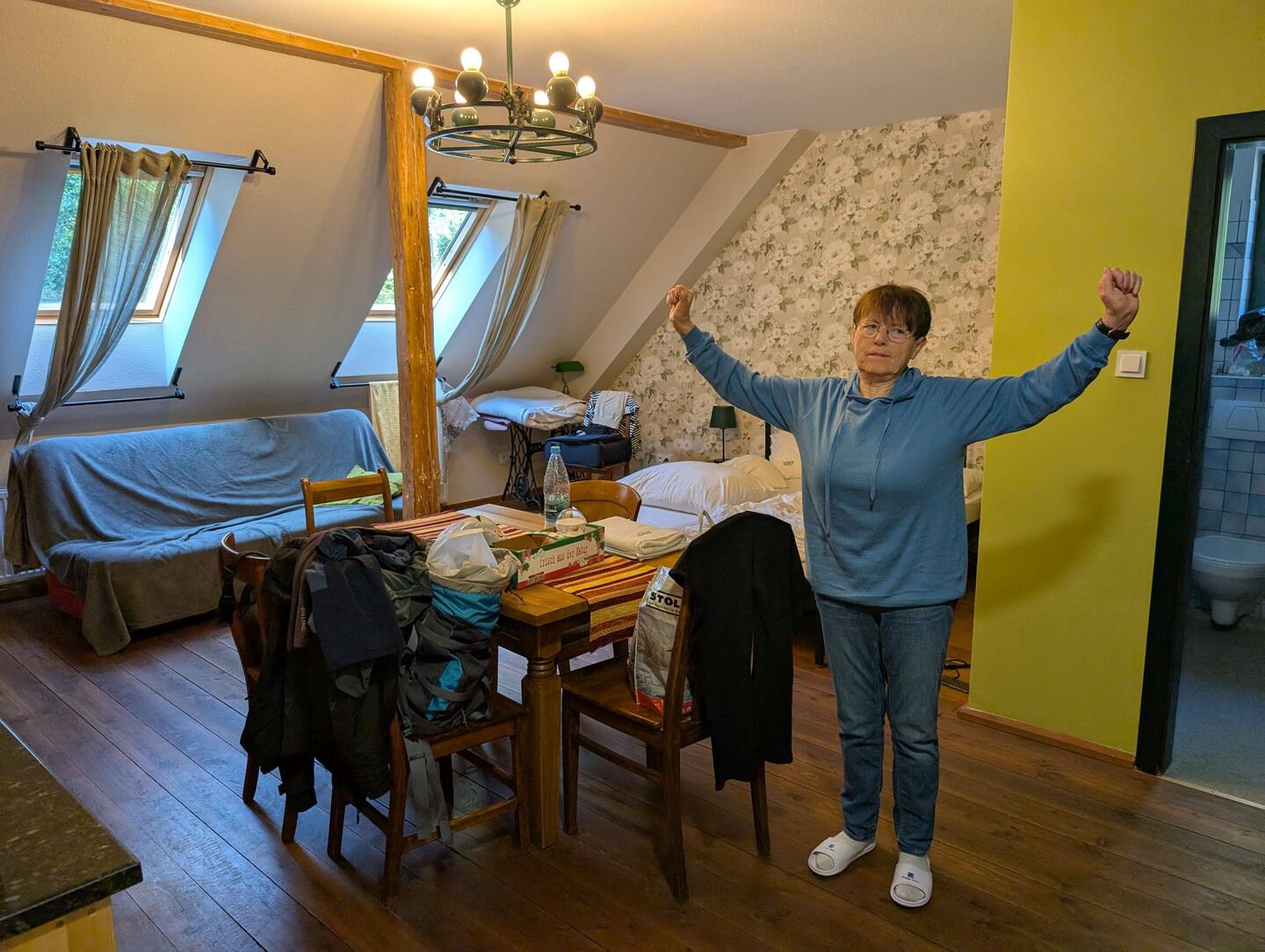 Unser geräumiges Maisonette-Zimmer