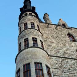 The back side of Gaudí's Casa Botines in León