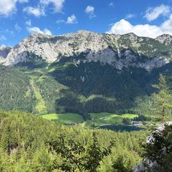 Blick auf den Hintersee
