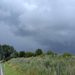 Diesmal zog es nicht vorbei...