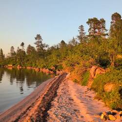 Abendstimmung überm See