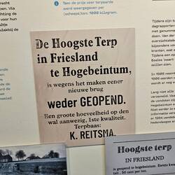In het bezoekerscentrum in Hegebeintum.