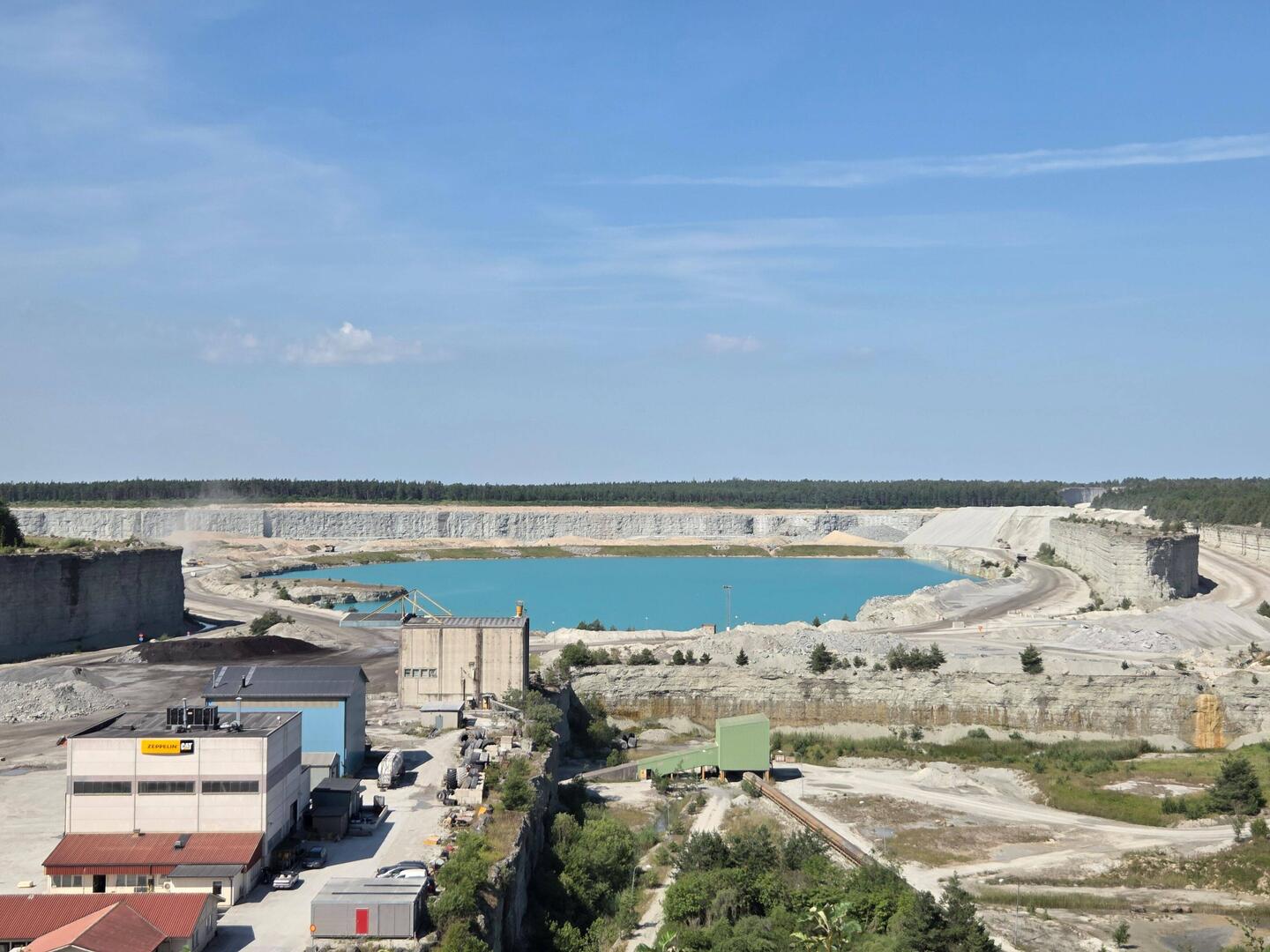 Schwedens größte Kalksteinmine