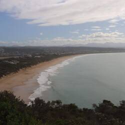 ...es wird genau passend besser, als ich in der Bucht von Plettenberg Bay ankomme