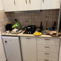 The worlds tiniest kitchen