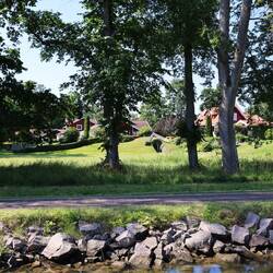 Hier wohnen die Leute aus dem Auenland in Herr der Ringe.