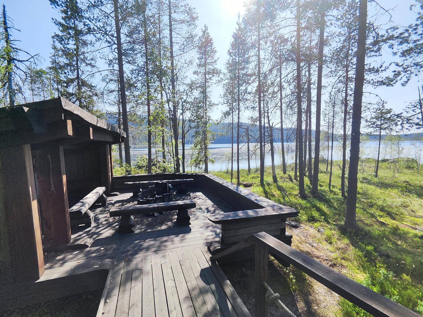 Platz für BBQ