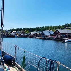 Bönhamn bei der Einfahrt