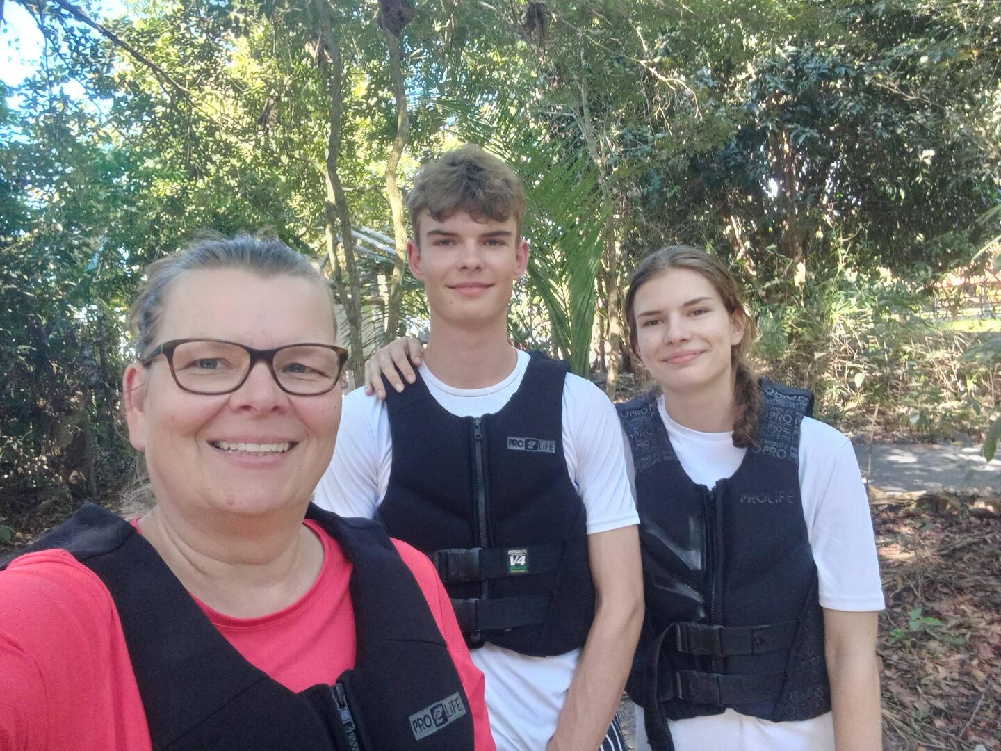 Auf zum floating on the river