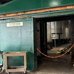 Cistern Room where bourbon is placed in barrels