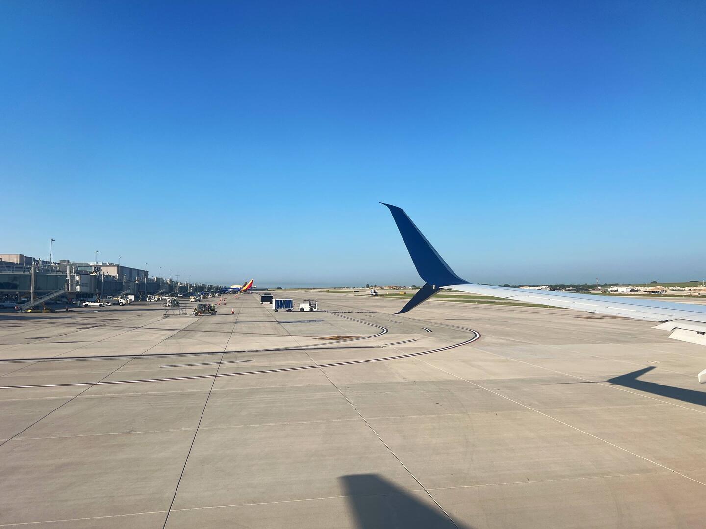 Am Flughafen Kansas City