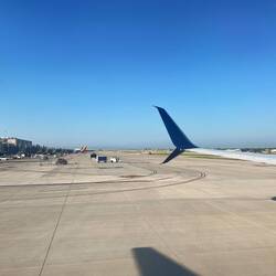 Am Flughafen Kansas City