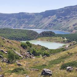 Unten auf 2300m Höhe wird es dann wieder Windstill
