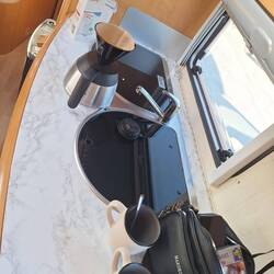 Alter modern kaffee kochen