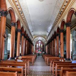 Spanish colonial church in Suchitoto.