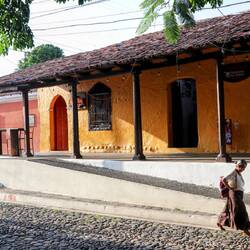 Colonial houses in Suchitoto.