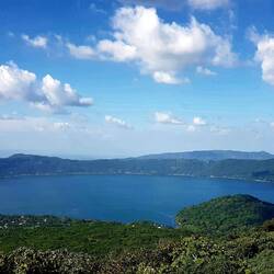 Coatepeque Lake.