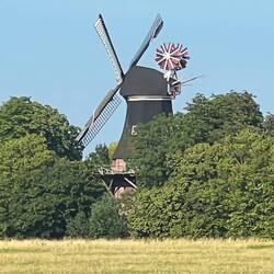 A windmill close to our night stop