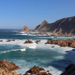 Um die Küste gut zu sehen...