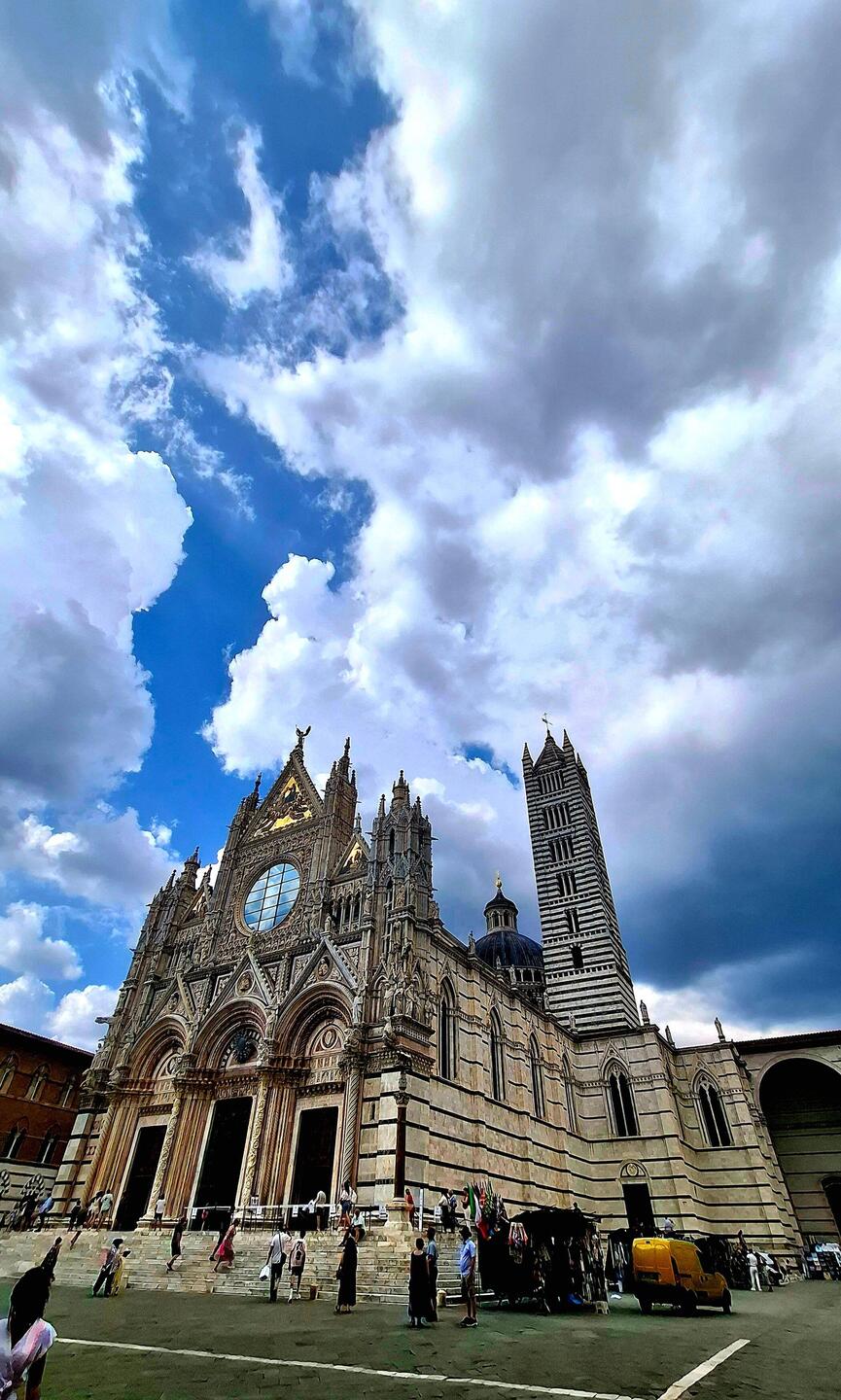 De prachtige kathedraal van Siena