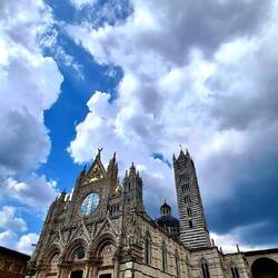 De prachtige kathedraal van Siena