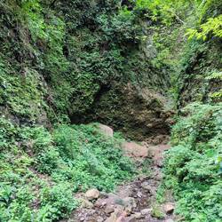 Weg zur Cascada de San Ramón
