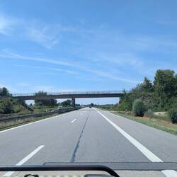 Leere Autobahn
