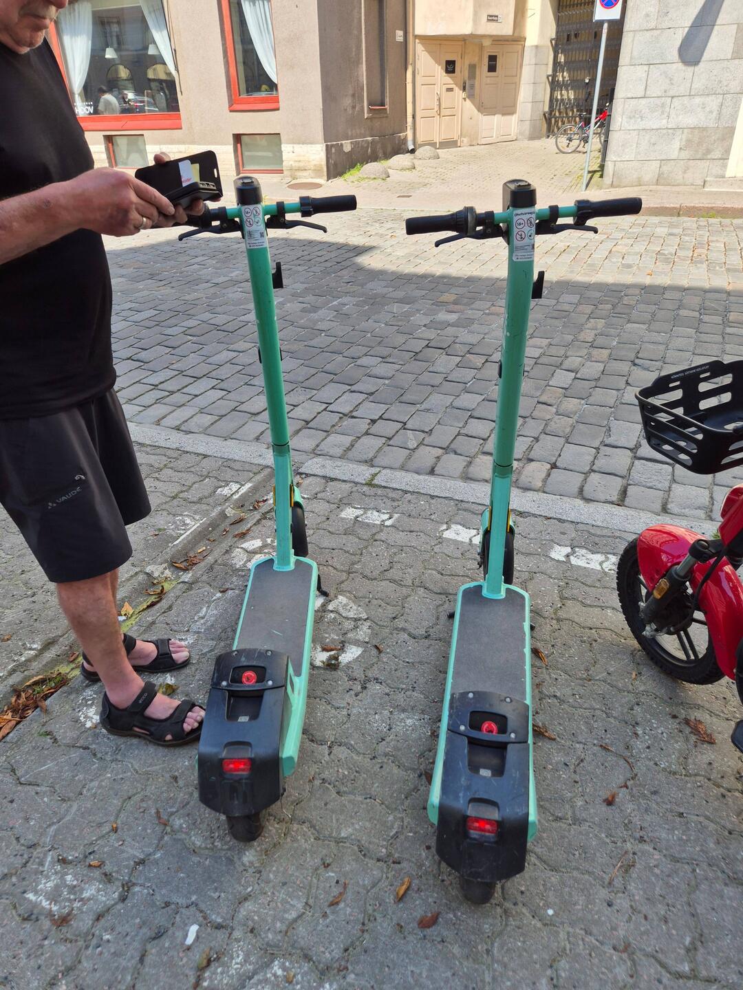 Roller fahren macht Spaß