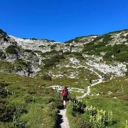 Hoch zum Steinernen Meer