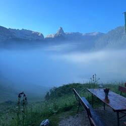 Nebel am Fruntensee