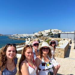Naxos in the background