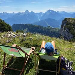 Das nennt man Wandern...