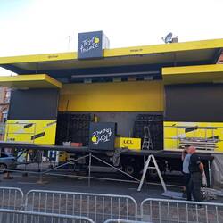 Wahnsinns Aufbauarbeiten, jeden Tag aufs Neue