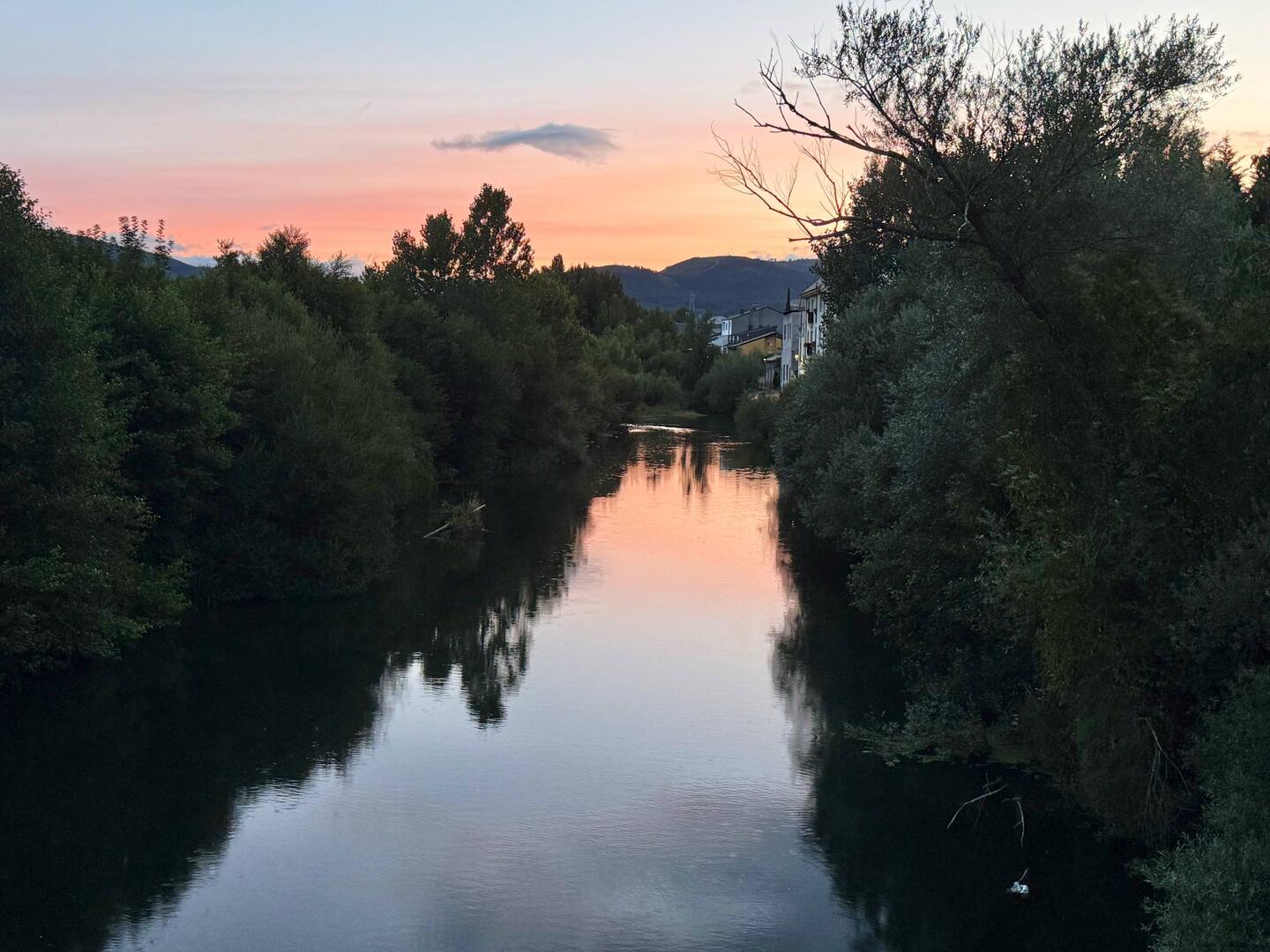 My reward for hitting the road so early. Río Cúa