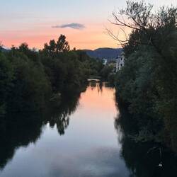 My reward for hitting the road so early. Río Cúa
