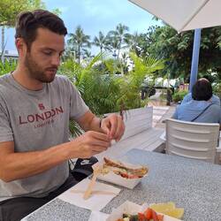 Erstmal den Verlust des Laptops verdauen.. und einen Barramundi