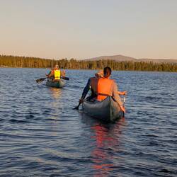 Auf in den Sonnenuntergang
