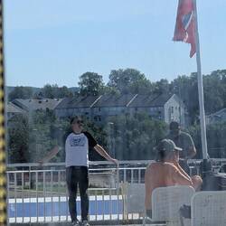 Der Kapitän mischt sich unters Volk. 🫡