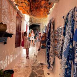 Cute greek alleyways