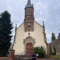 Protestantische Kirche, inzwischen Sarralbe-Gemeindeigentum