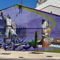 A city all about the Knights Templar