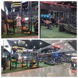 Beide Kids im Fitnesscenter