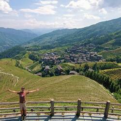 Les rizières ont été sculptées en terrasse il y a plus de 700 ans!