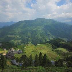 Vue du plus haut plateau