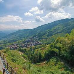 Chemin de randonnée autour de Ping'an